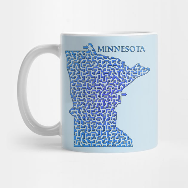 State of Minnesota Maze by gorff